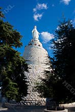 Our lady of lebanon statue