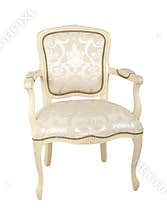 Luxury armchair isolated on white