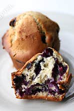 Blueberry muffins