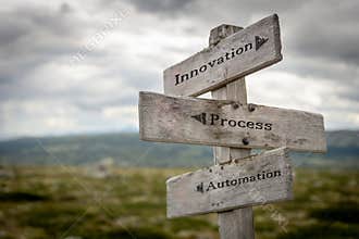 Innovation, process and automation