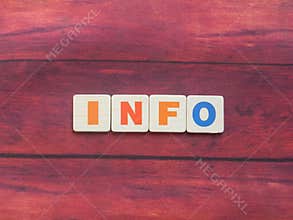 Word Info on wood