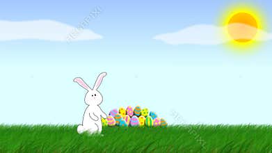 Easter Bunny Banner