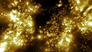 Abstract Happy New Year Background Animation
