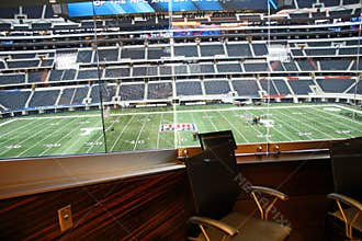 Cowboys Stadium From Jerry Jones' Suite