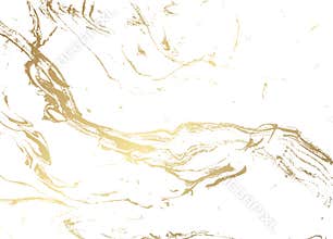 White and Gold Marble pattern