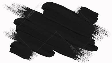 Fast changing abstract paint brush frames pack with alpha channel - transparency