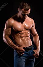 Bodybuilder.
