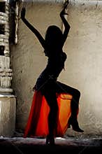 Belly-dancer