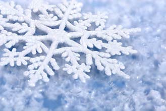 Blue winter background