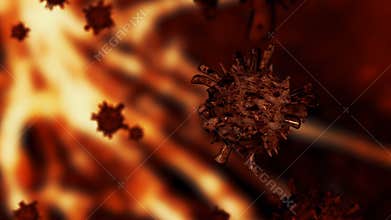 An Illustration of the Coronavirus