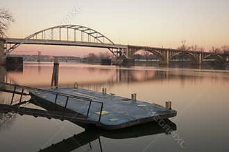 Arkansas River at Sunrise
