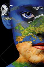 Face paint - Europe