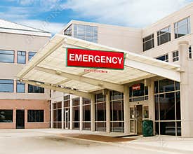 Entrance to emergency room