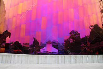 Rainbow reflection in Seattle Monument