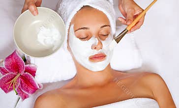 Spa face mask