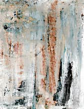Brown and Beige Abstract Art Painting
