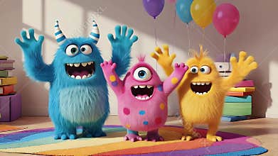 Friendly Monsters Party