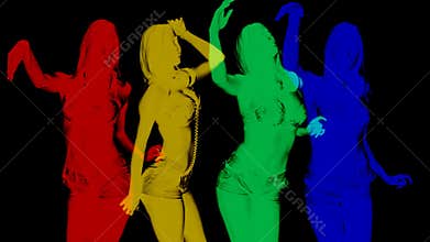 Beautiful gogo dancing