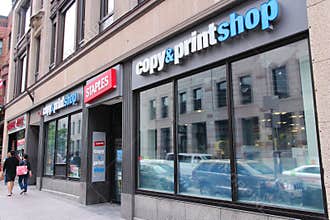 Staples Copy and Print Shop