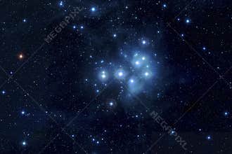 Pleiades in deep space