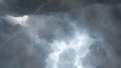 storm clouds in the dark sky, Ultra HD