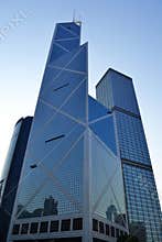 Modern buildings in Hong Kong