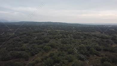 Landscape view of mountains in the morning in Spain