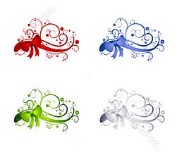 Decorative Christmas Ribbon Decorations