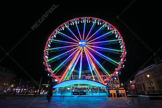 The ferris wheel Opera in Trondheim 2024