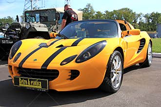 Yellow Lotus Elise