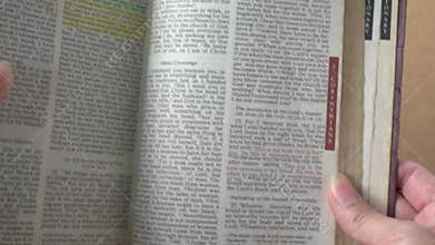 The book of 1 Corinthians Chapter 11 on the Lord's Supper of the Holy Bible.