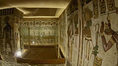 ancient color egypt images on wall