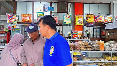 Tasty Treat Array. Counter Snack Display.