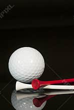 Golf Ball and Tees 2