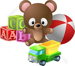 Toys illustration