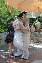 Eeyore at Disneyland