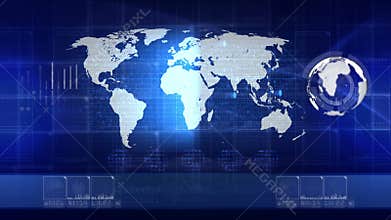 Technology background LOOP