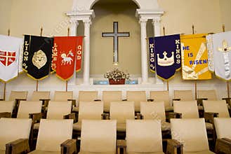 Church choir seats