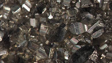 golden Pyrite crystals