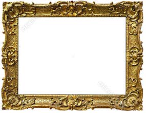 Vintage Baroque Gold Frame
