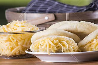 Arepas meal