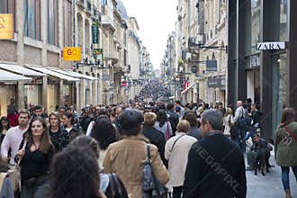 Shopping in Bordeaux, France