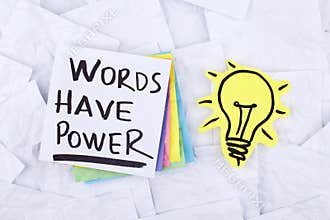 Words Have Power