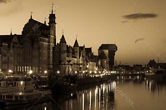 Gdansk cityscape, Poland