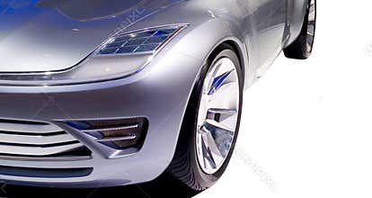 Futuristic Car's Front End 2