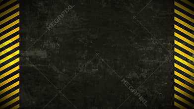 Vertical Caution Wall Background Loop