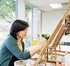 Art Teacher Painting