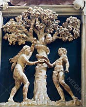 Adam and Eve and the Forbidden Fruit