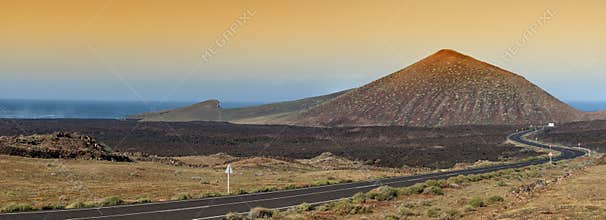 Lanzarote volcanoe, Spain