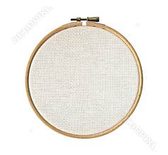 Hand loom on white background